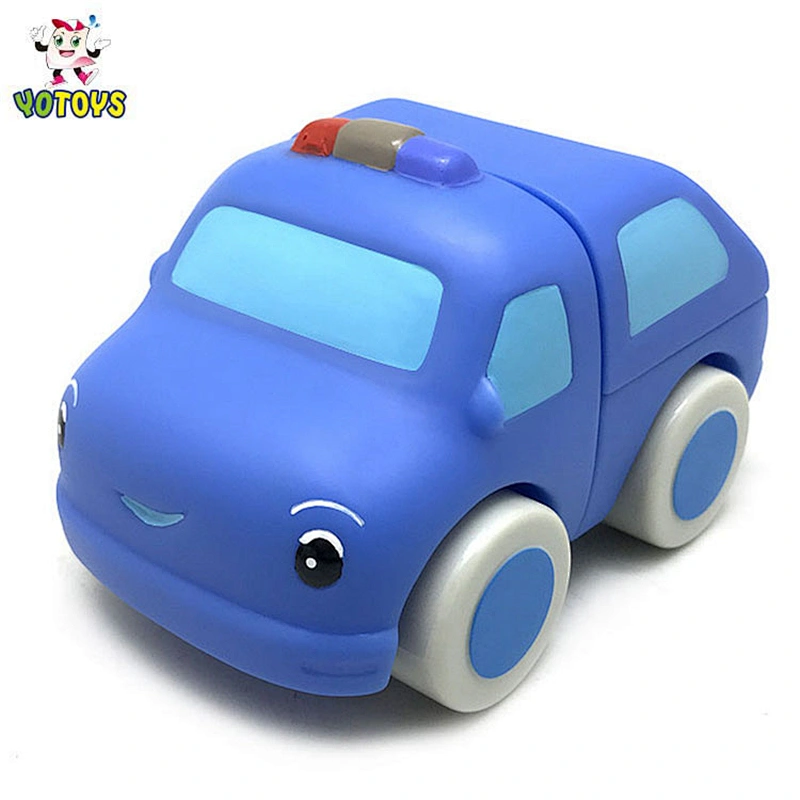 2022 Popular Eco Friendly Plastic Pvc Baby Mini Race Car Vehicle Toys Set Educational Toys for Kids