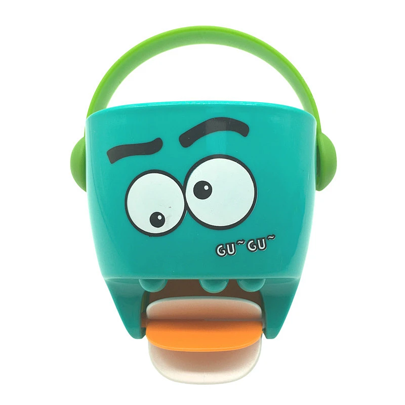 Wholesale Plastic Water Pail Stacking up Cups Game Learning Educational Beach Bath Toys for Kid Child