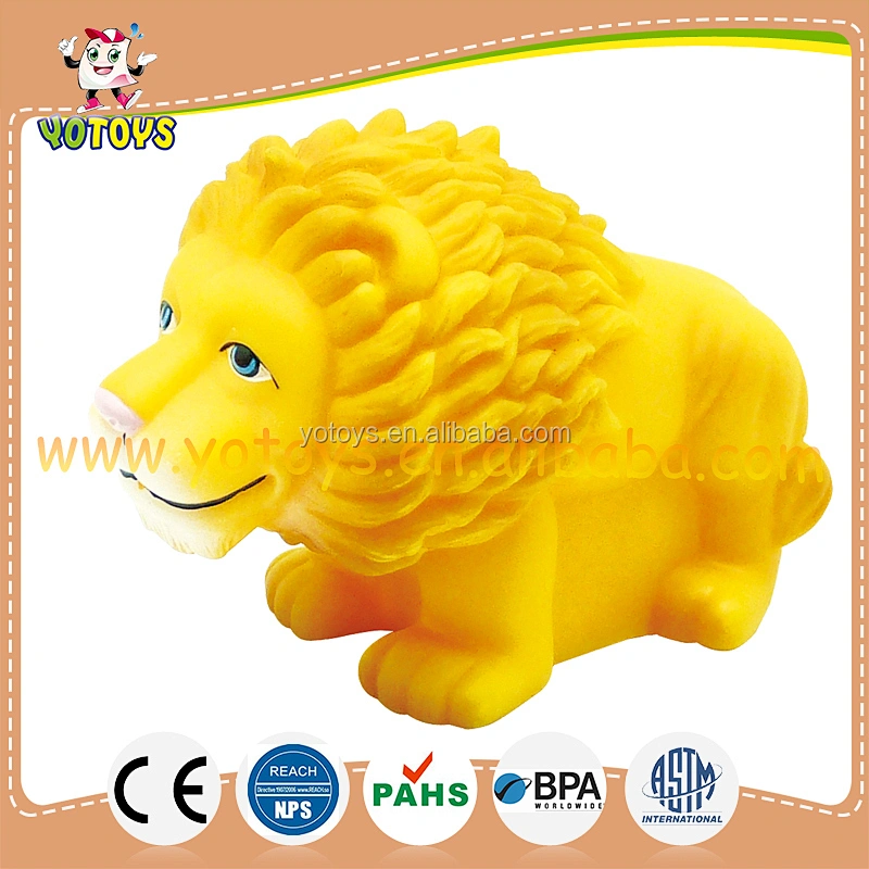 Eco Friendly Forest Wild Animal Educational Soft Rubber Elephant Lion Hippo Bath Tub toys for Kids