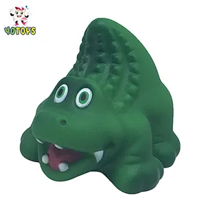 Custom Pvc Toys Elephant Crocodile Mini Sea Animal Figures Toy Rubber Duck Baby Bath Toys for Kids