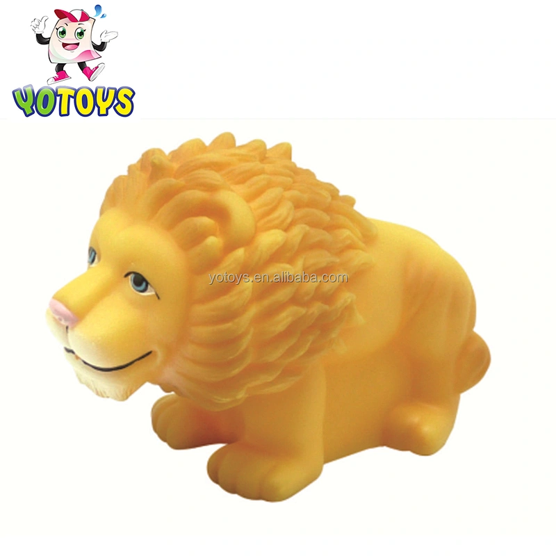 Mini PVC Vinyl Plastic Soft Lion Bath Toy Set for Kids Baby