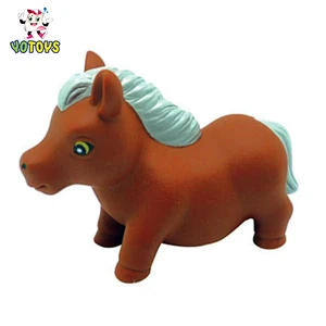 Squirting Bath Toys Rubber Ponies Squirts Baby and Children Horse Toys