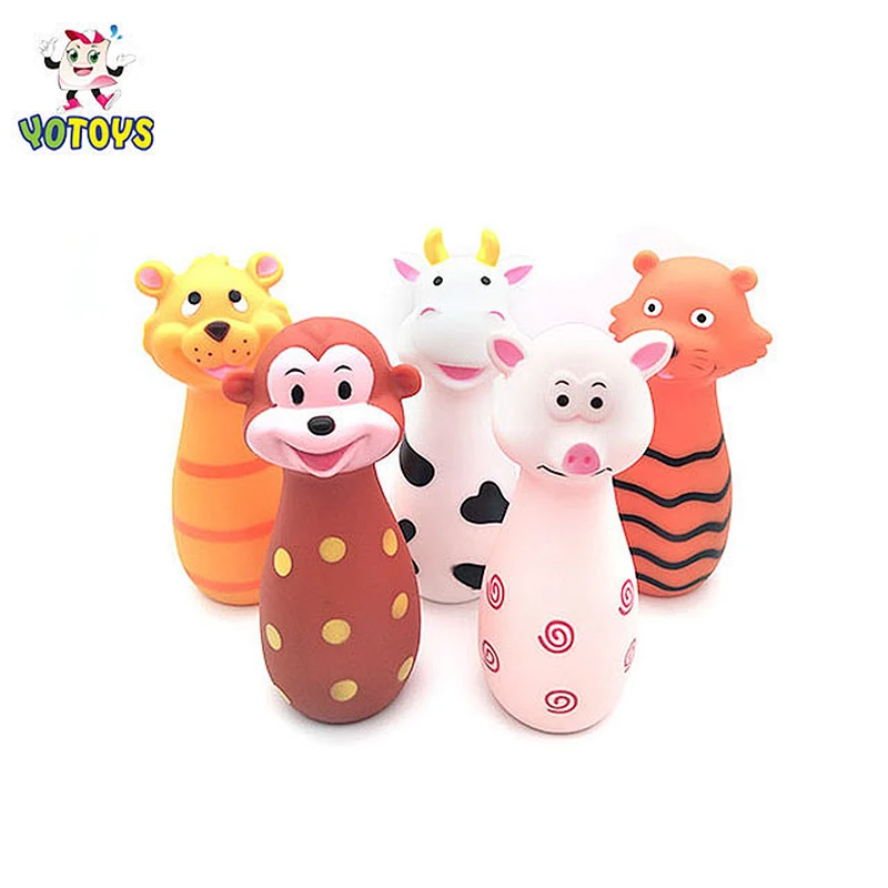 2021 Manufacturer Indoor Sport Soft Animal Bowling Ball Games Toy Set Educational Toys for Child Gifts