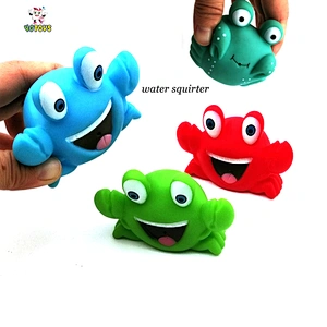 Dongguan Manufacturer Wholesale Popular Crab Plastic Animal Toy Kids Children's Bath Toys for babies