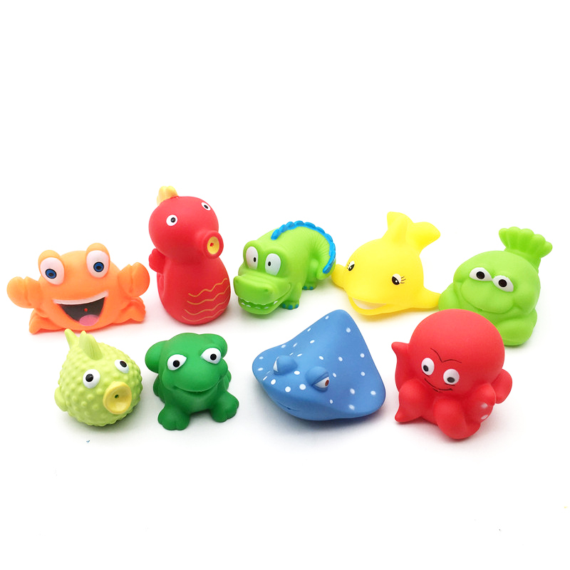 Wholesale bath toy promotion Gift Kids toys Sea Animal Toys for Babies