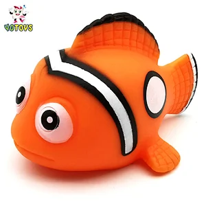 Eco-friendly Plastic Rubber Small Sea Fish Dolphin Animal Pvc Vinyl Baby Bath Toys Sets for Kids Child