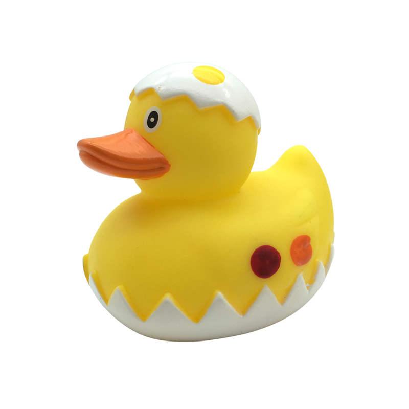 Wholesale China Easter Little Rubber Yellow Duck Squeaky Baby Bath Shower Toy for Child Toddler