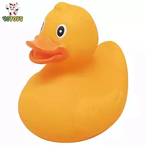 China vinyl  Funny soft plastic toy PVC blue Rubber duck toy water floating bath play toy Duck for kids