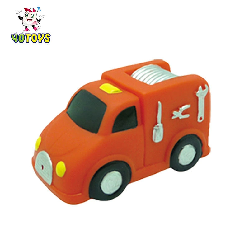 Promotion Custom Cute Mini Plastic Car Boys Toys Rubber Baby Squirt water spray Bath Toy Set for Kids
