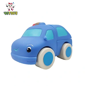 China Wholesale Manufacturer DIY Police Car Toys Set Plastic Vehicle Educational Toys for Kids Boys