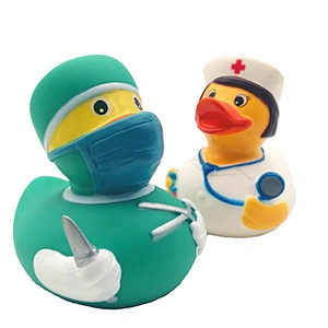 ASTM EN71 Duck Toys for Education Eco- Friendly Vinyl Plastic Bath Rubber Children Modeling Baby