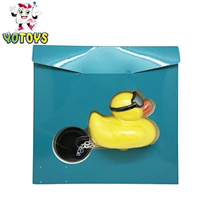 China Toys Manufacturers Sink Stopper with Rubber Duck Animal Toy Bathroom Bathtub Plug