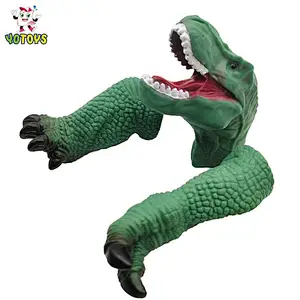 Wholesale China Mini Soft Animal 3D Educational Dinosaur Finger Puppets for Kids Boys Toys Gifts