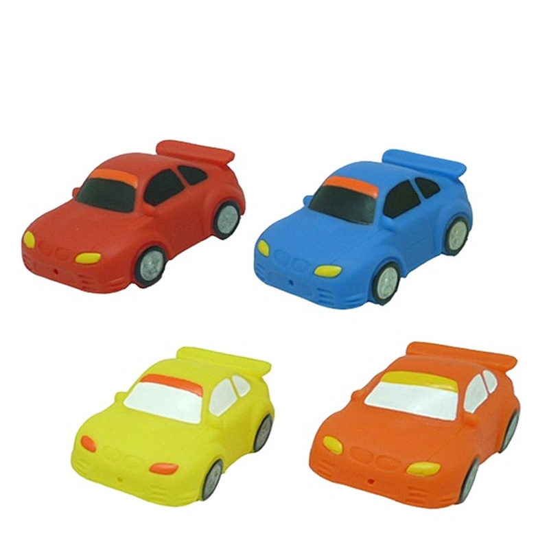 2022 Car Vehicle Small Ship Train Airplane Vinyl Soft Plastic Squirting Baby Bath Toys for Kids Child