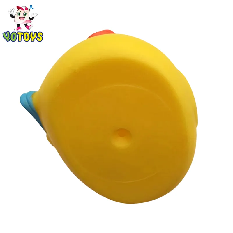Custom Wholesale Plastic Baby Vinyl Rubber Easter Yellow Duck Christmas Gifts bath Toys for Babies Kids