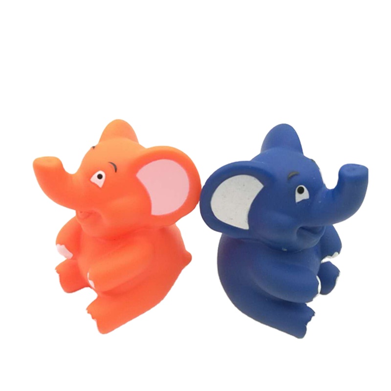Squeaky Rubber Animal Elephant Toy Baby Water Squirting Bath Toys for Kids Children Toddler Infant