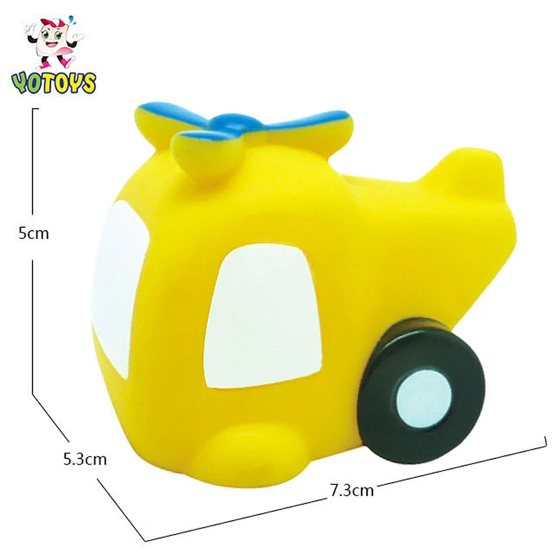Top Quality China Factory Soft Plastic Funny Car Plane Toy Set Squirting Baby Bath Toys for Kids Boy