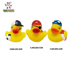 Wholesale Vinyl Pvc Squirter Plastic Rubber Bath Duck Toys Duckies Bath Toys for Children Toddlers