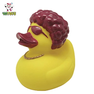 oyuncak Lovely PVC small animal Toy Yellow Rubber Duck Floating squeaky sound Baby bath toys for kids