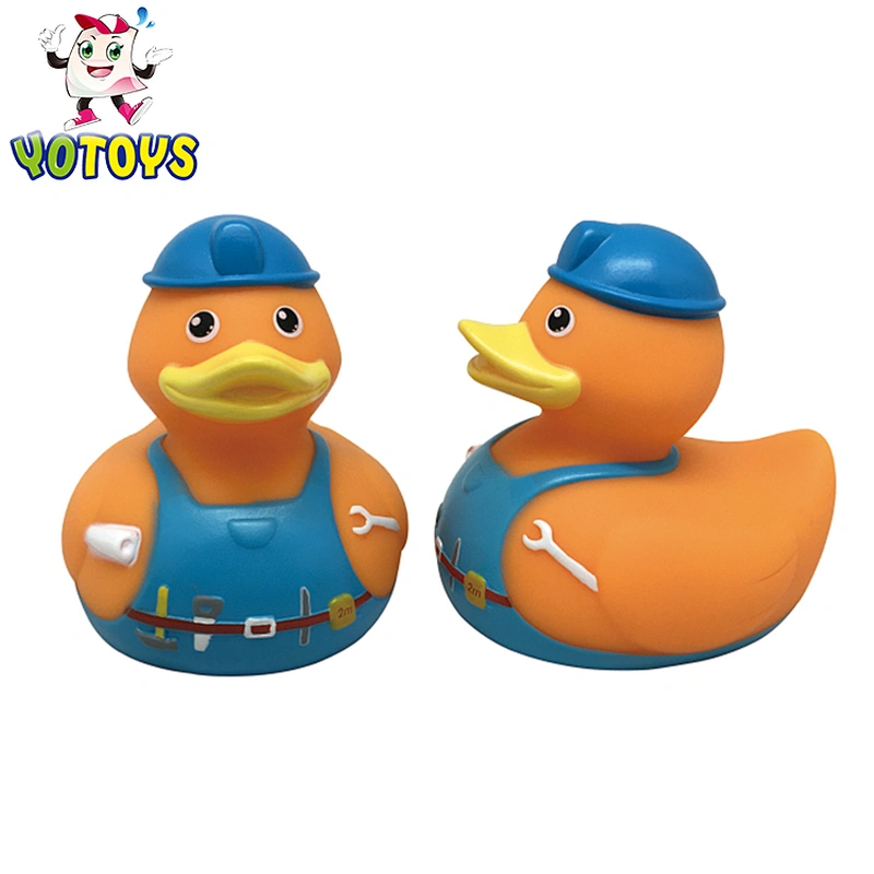 China Supplier Supermarket for Sale Soft Eco Friendly Rubber Animal Figure Duck Bath Toys Set for Kids
