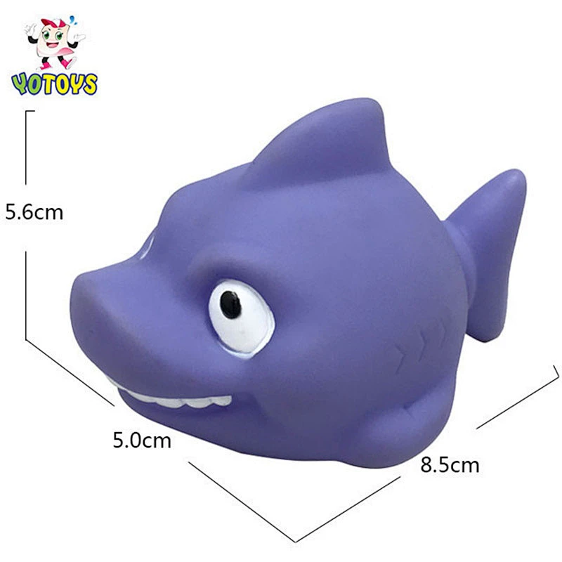 Eco Friendly Rubber Plastic Sea Animal baby Bath Fun Toys Baby Bathtub Bathroom Toy for Kids toddler