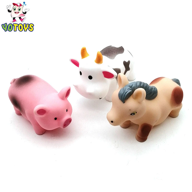 Farm animal changing color educational toys Dirty spots disappeared baby bath toys