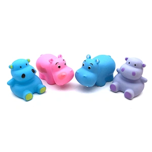 Wholesale Rubber Vinyl Ocean Sea Animal Fish Crab Bulk in Cheap Educational Squeaky Bath Toys for Kids