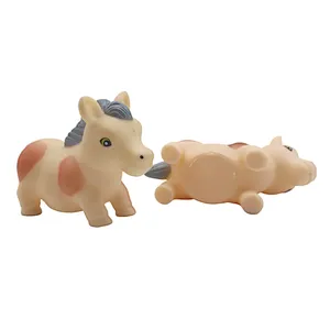 Novelty Temperature Color Change Rubber Duck Plastic Farm Animal Games to Play Bath Toy for Baby Shower