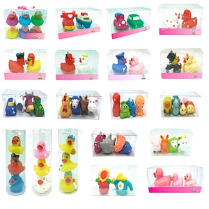 Promotional Custom Plastic Animal Bath Fun Toys  Rubber Animals Baby Bath Toys kids Toys