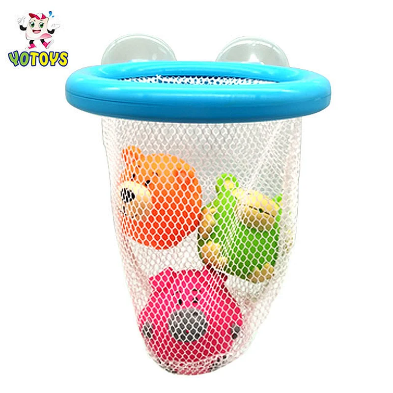 2021 Pvc Plastic Basketball Game Play Bathroom Fun Baby Bath Toys Set for Kids Children Shower Gift