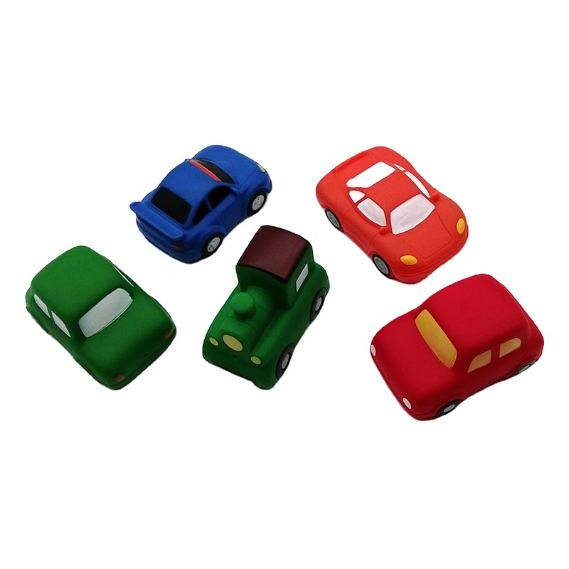 Wholesale price children Plastic rubber small vehicle car toy set baby bath toys for boys kids