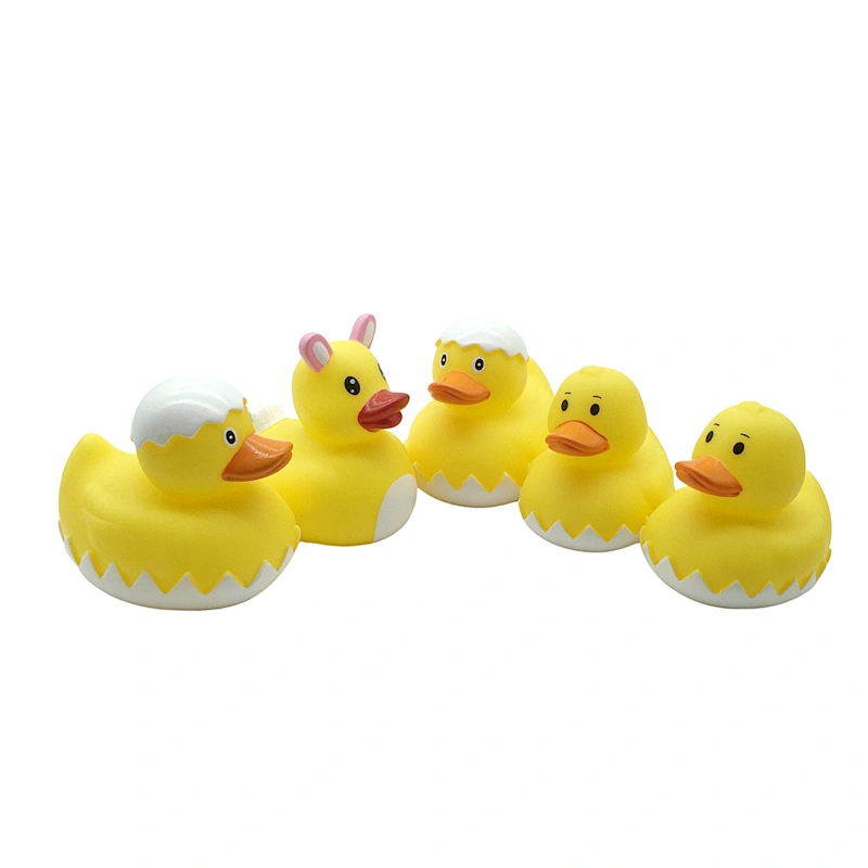 2021 Wholesale Easter Halloween Small Yellow Rubber Duck Baby Shower Bath Toy for Kids gifts