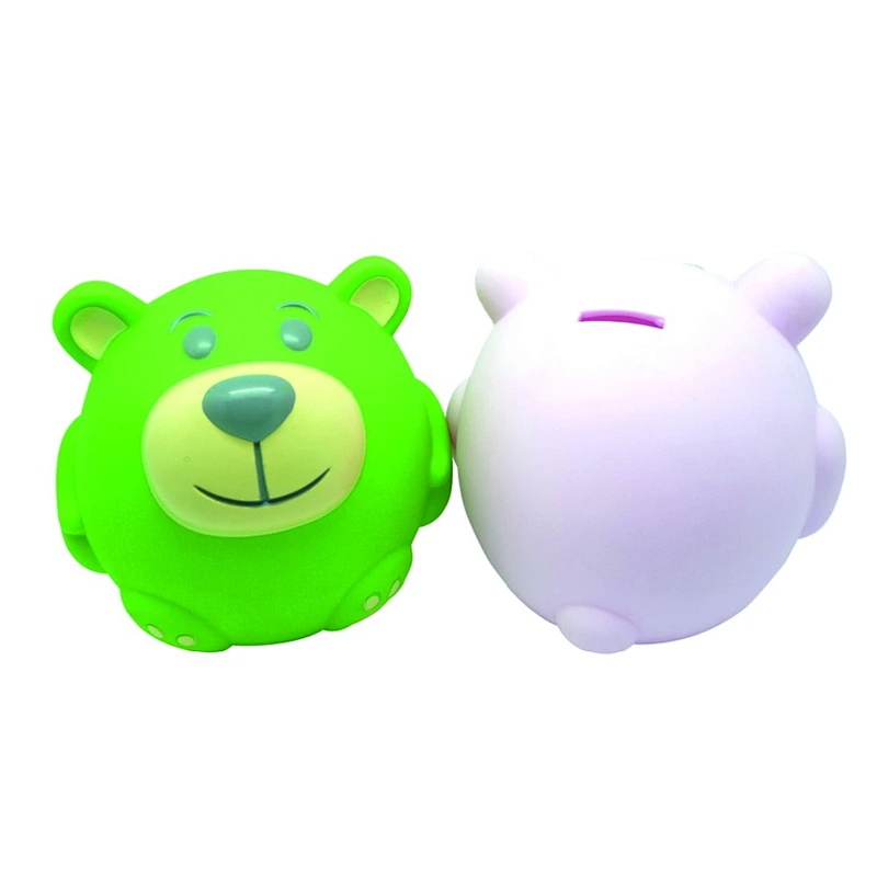 Toys Wholesale China Hot Selling Hippo Animal Figure Money Box Piggy Bank Toys for Baby Kids Chlid