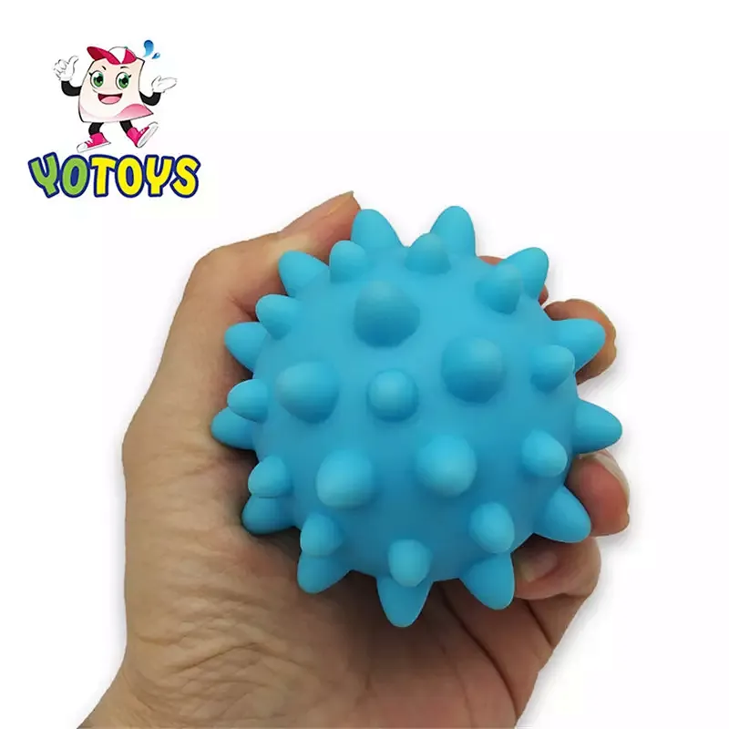 New Design Funny Soft Rubber Vinyl Ball Kids Bath Toys Baby Play Ball Massage Ball Educational Toys for Kids Children Babies