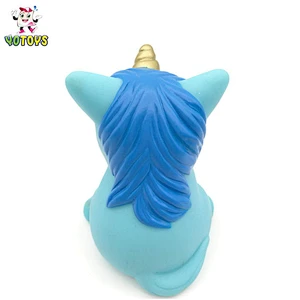 2021 New Eco Friendly Non Toxic Unicorn Little Small Plastic Rubber Duck Baby Bath Toys  for Child