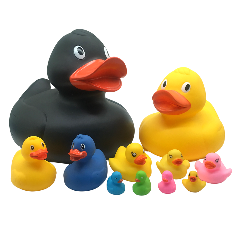 China Manufacturer Wholesale Custom Bulk Plastic Rubber Duck Baby Water Bath Toys for Kids Child