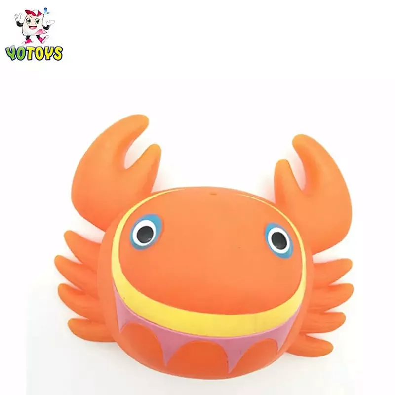 Baby Bath Toy New Arrivals Kids High Quality Safe Unique Crab Shape Animal Plastic PVC