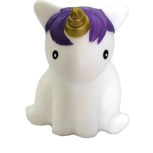 Phthalate Free Vinyl Soft Pvc Animal Unicorn Squeaky Squirt Fountain Baby Bath Time Toys for Kids