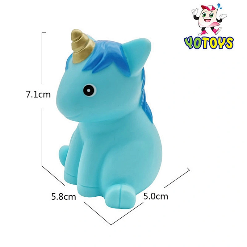 Wholesale Cheap Mini Small Plastic Pvc Baby Unicorn Toy Rubber Ducky Squeaky Bath Duck Toys for Kids