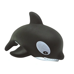 2021 Black shark Sea Animal Bathtub Product Vinyl Plastic squirting baby water swim bath Toy for Kids