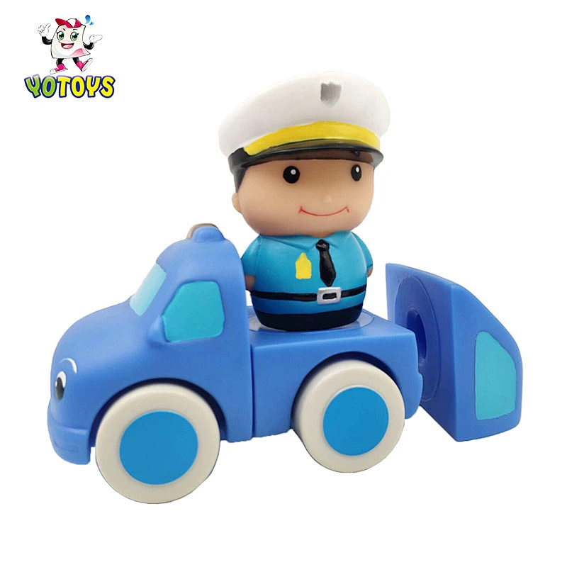 China Wholesale Manufacturer DIY Police Car Toys Set Plastic Vehicle Educational Toys for Kids Boys
