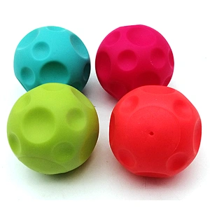 Dongguan Manufacturer Rubber Sensor Ball with Shot Net Kids Educational Toys Bath Toy for Babies