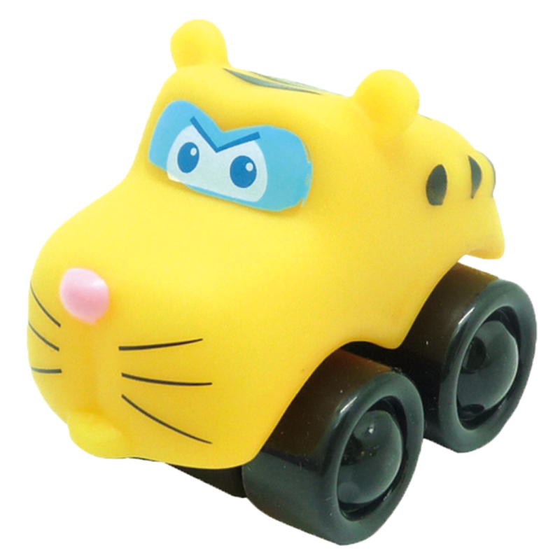 Hot Sale PVC movable cars Vinyl 4 Wheels Vehicle Car Toy for toddler Educational Toys for Kids Boys Gift