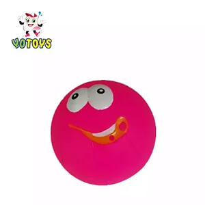 New Design Funny Soft Rubber Vinyl Ball Kids Bath Toys Baby Play Ball Massage Ball Educational Toys for Kids Children Babies