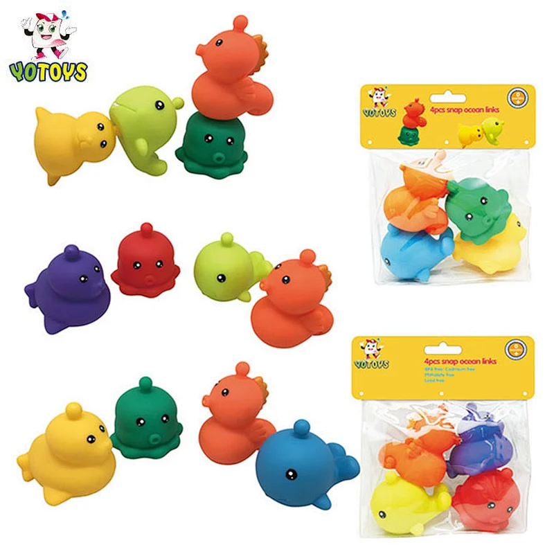 Toddlers Infants Kids Water Sprinkler Pool Toys , Soft Plastic Animal  Bath Toy , Duck Eco-Friendly Bath Toy for Baby