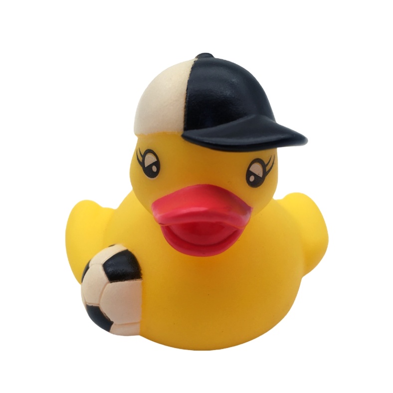 duck baby toy squeak duck for sport theme football gifts