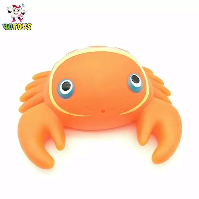 Baby Bath Toy New Arrivals Kids High Quality Safe Unique Crab Shape Animal Plastic PVC