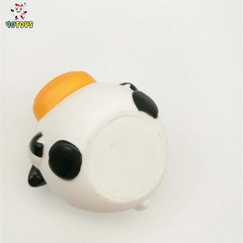 rubber cute animal lion penguin cow squirting spray water round shape bath tub toys for baby kids