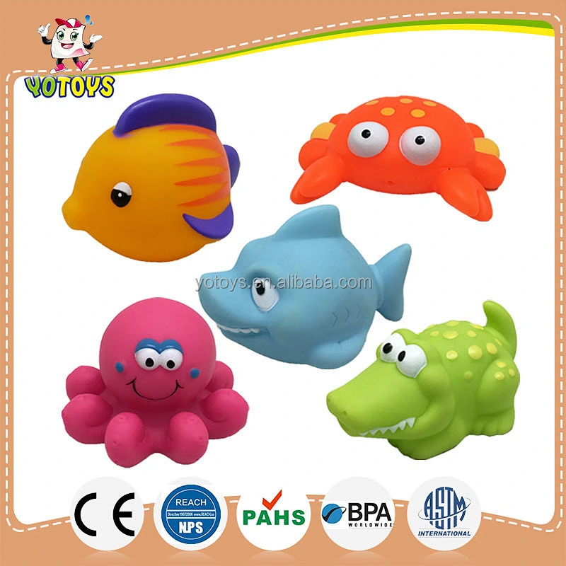 ocean creative toys for children,educational bath toys crab,floating plastic fish toys