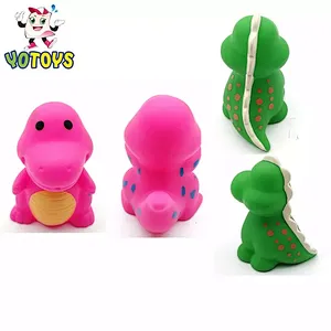 China Manufacturer Eco-friendly Pvc Dinosaur Animal Water Floating Squirting Bath Toy for Children